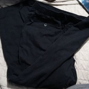 5 black george pants (item50)